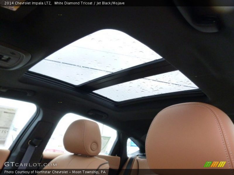 White Diamond Tricoat / Jet Black/Mojave 2014 Chevrolet Impala LTZ