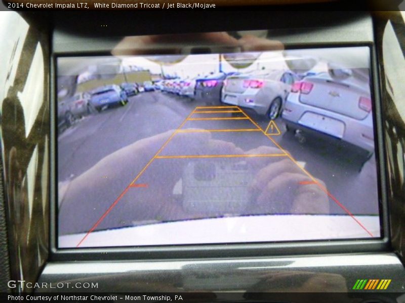 White Diamond Tricoat / Jet Black/Mojave 2014 Chevrolet Impala LTZ