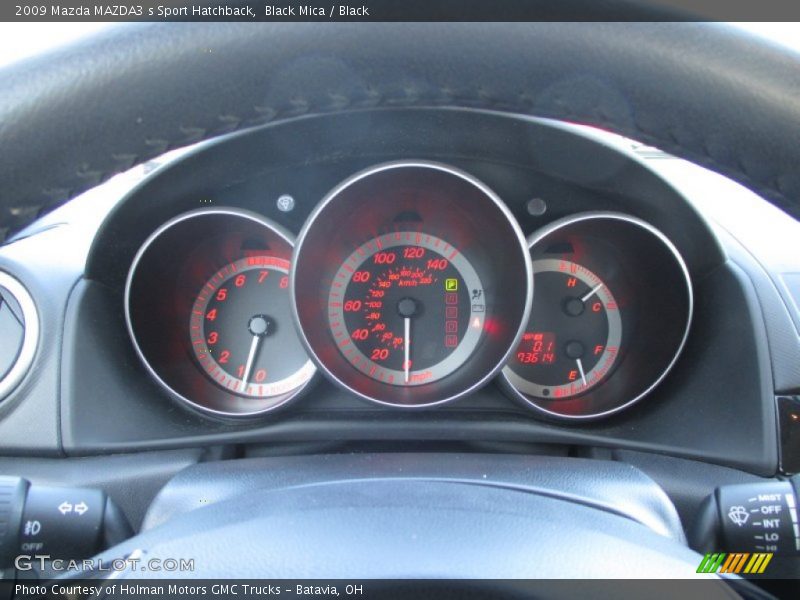 Black Mica / Black 2009 Mazda MAZDA3 s Sport Hatchback