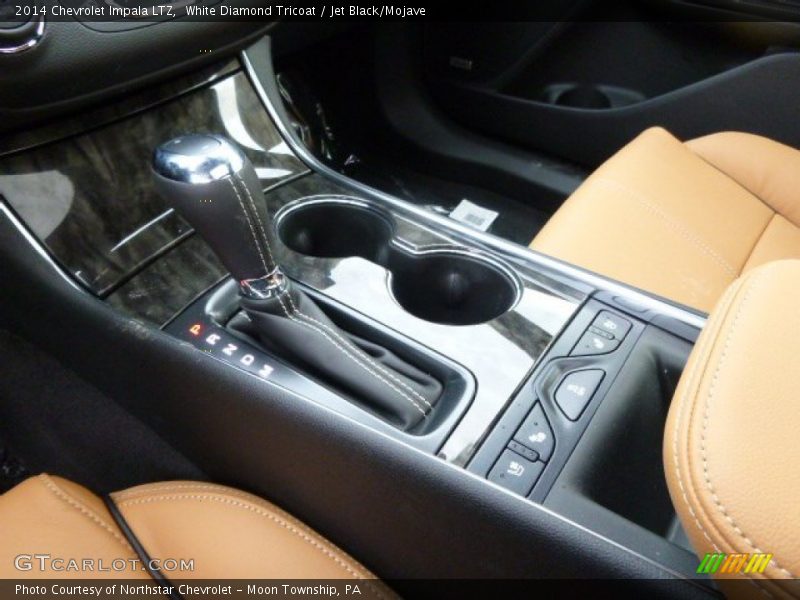 White Diamond Tricoat / Jet Black/Mojave 2014 Chevrolet Impala LTZ