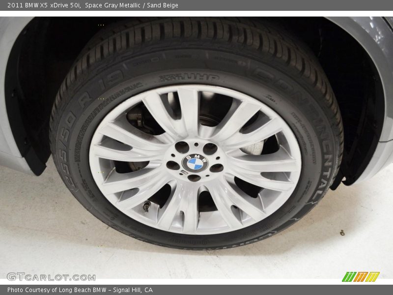 Space Gray Metallic / Sand Beige 2011 BMW X5 xDrive 50i
