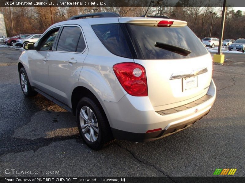 Silver Ice Metallic / Jet Black 2014 Chevrolet Equinox LT