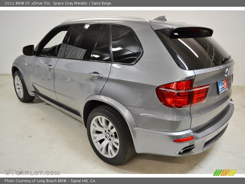 Space Gray Metallic / Sand Beige 2011 BMW X5 xDrive 50i