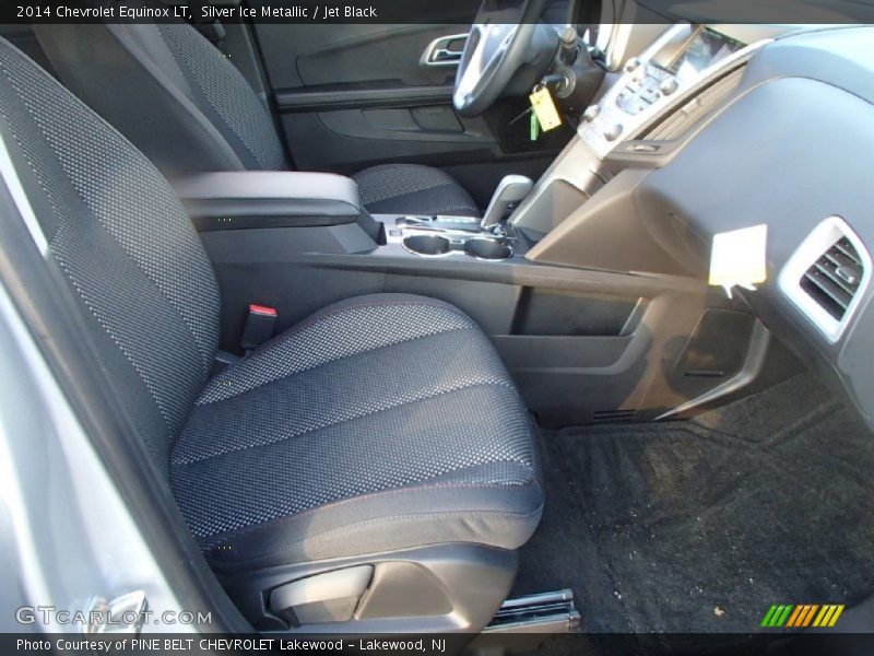 Silver Ice Metallic / Jet Black 2014 Chevrolet Equinox LT