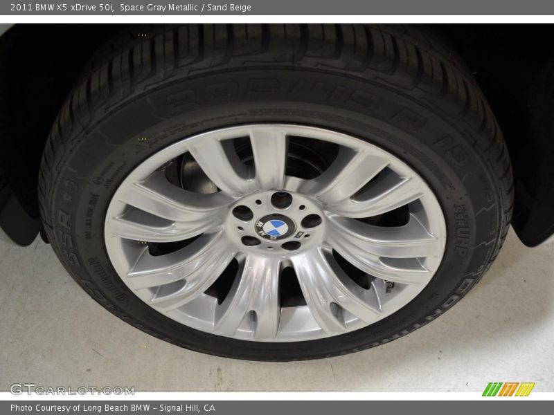 Space Gray Metallic / Sand Beige 2011 BMW X5 xDrive 50i