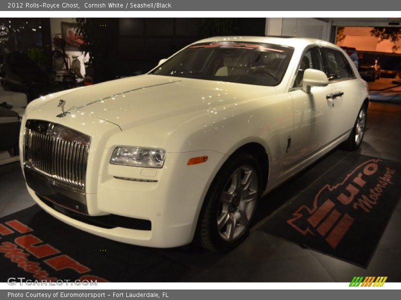 Cornish White / Seashell/Black 2012 Rolls-Royce Ghost