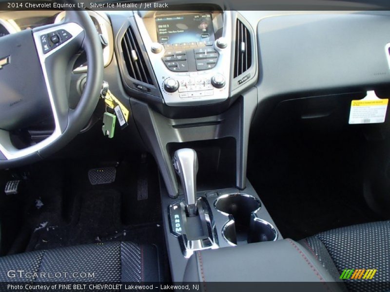 Silver Ice Metallic / Jet Black 2014 Chevrolet Equinox LT