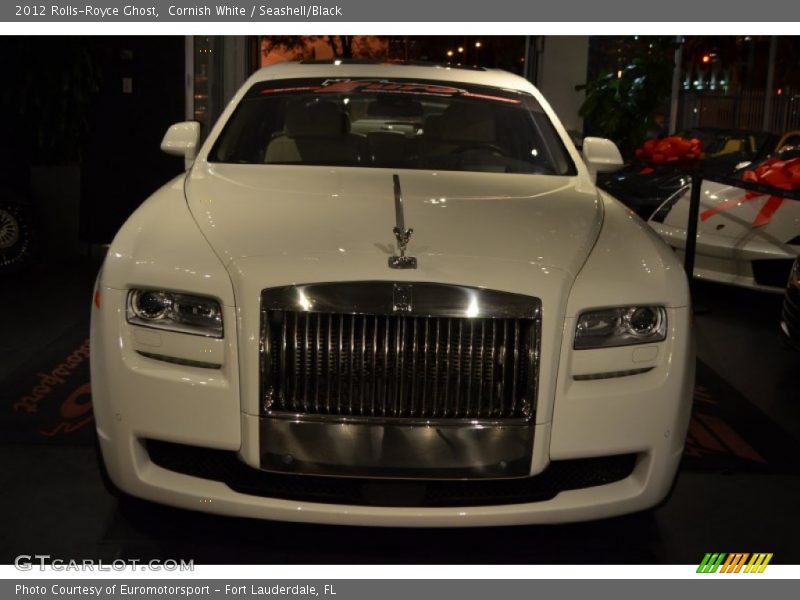 Cornish White / Seashell/Black 2012 Rolls-Royce Ghost