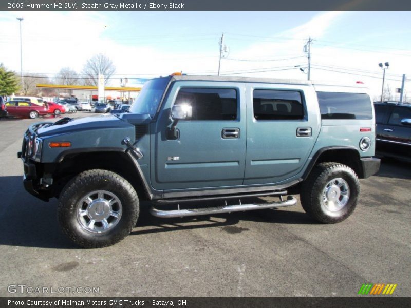 Stealth Gray Metallic / Ebony Black 2005 Hummer H2 SUV