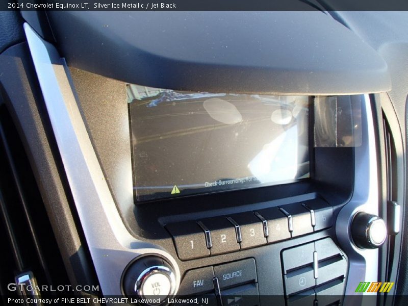Silver Ice Metallic / Jet Black 2014 Chevrolet Equinox LT