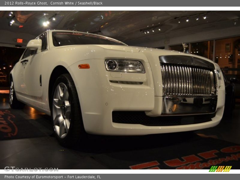 Cornish White / Seashell/Black 2012 Rolls-Royce Ghost