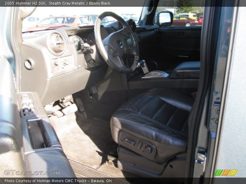 Stealth Gray Metallic / Ebony Black 2005 Hummer H2 SUV