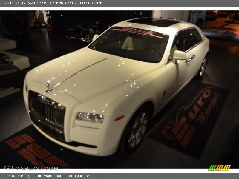 Cornish White / Seashell/Black 2012 Rolls-Royce Ghost