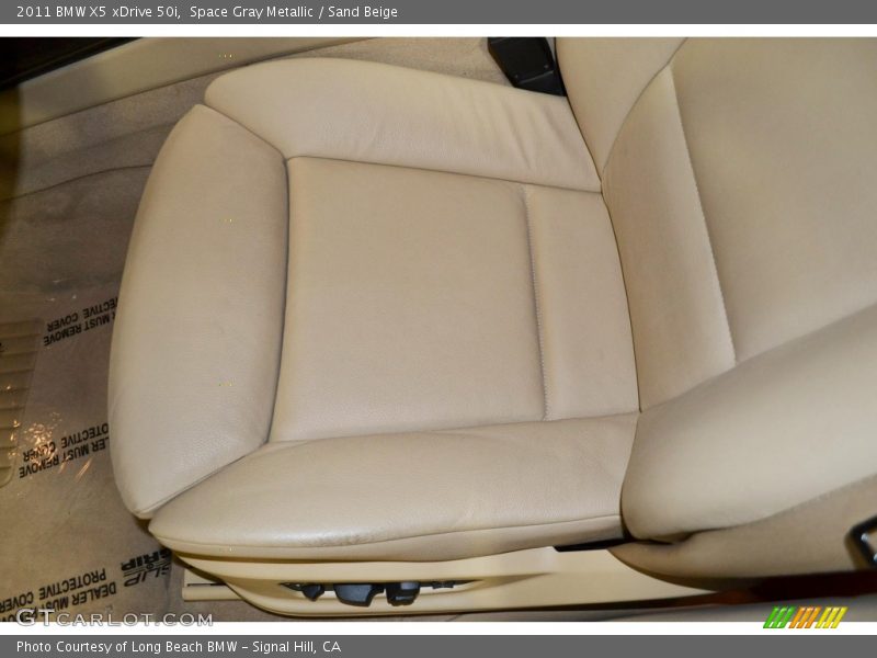 Space Gray Metallic / Sand Beige 2011 BMW X5 xDrive 50i