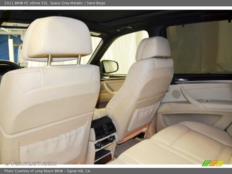 Space Gray Metallic / Sand Beige 2011 BMW X5 xDrive 50i