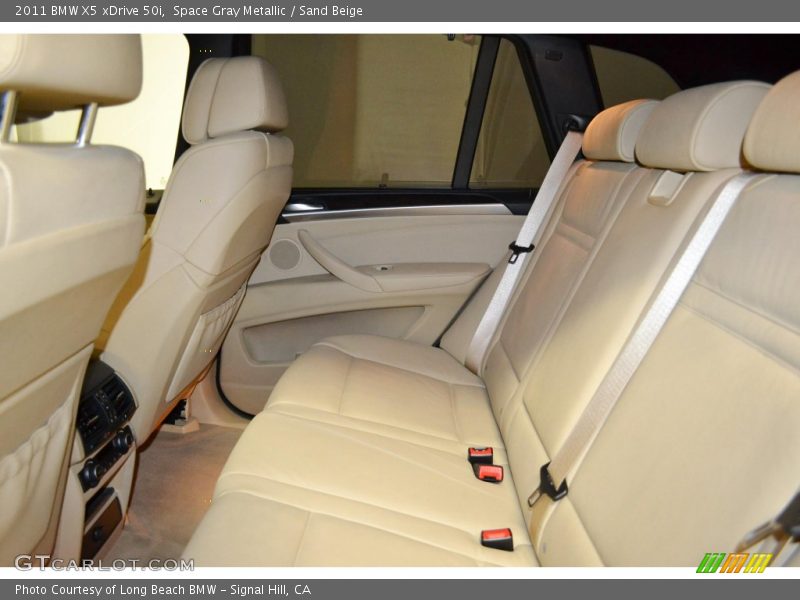 Space Gray Metallic / Sand Beige 2011 BMW X5 xDrive 50i