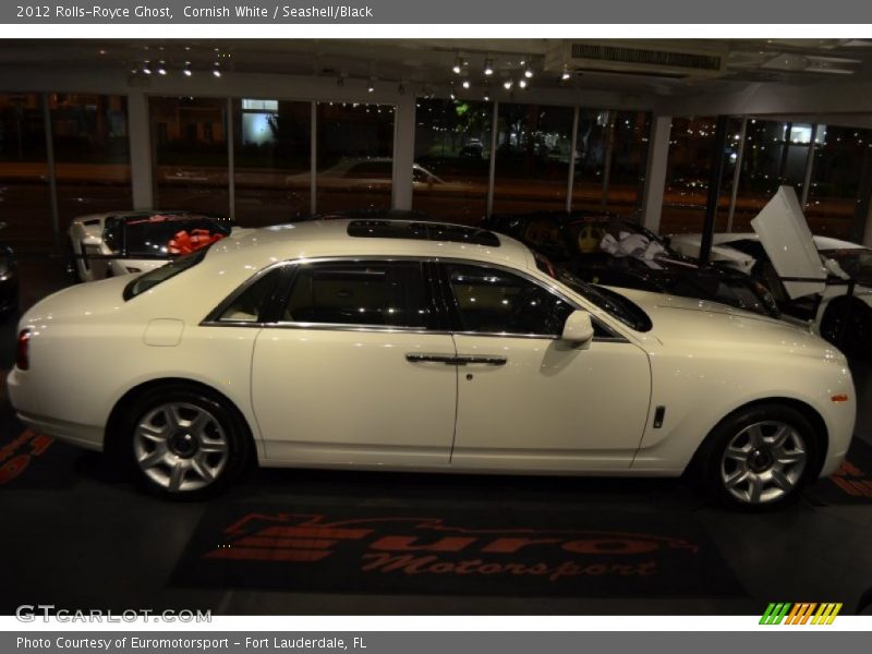 Cornish White / Seashell/Black 2012 Rolls-Royce Ghost