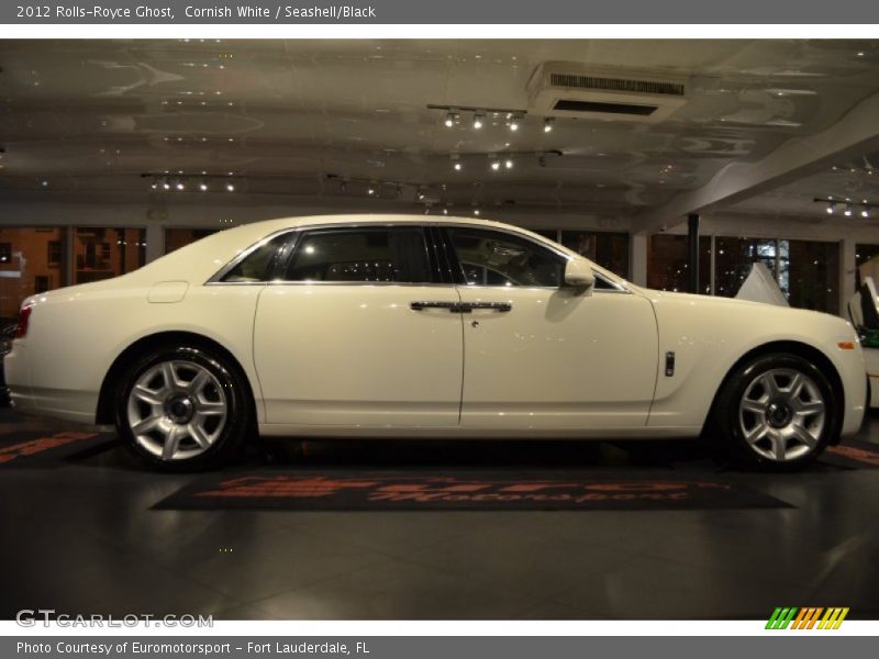 Cornish White / Seashell/Black 2012 Rolls-Royce Ghost