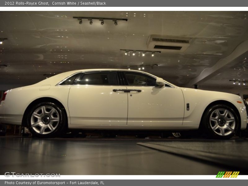 Cornish White / Seashell/Black 2012 Rolls-Royce Ghost