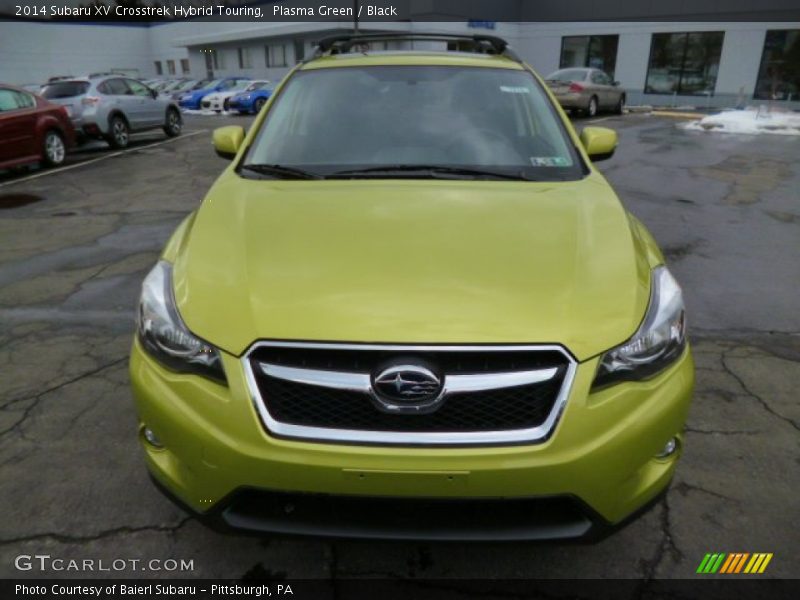 Plasma Green / Black 2014 Subaru XV Crosstrek Hybrid Touring