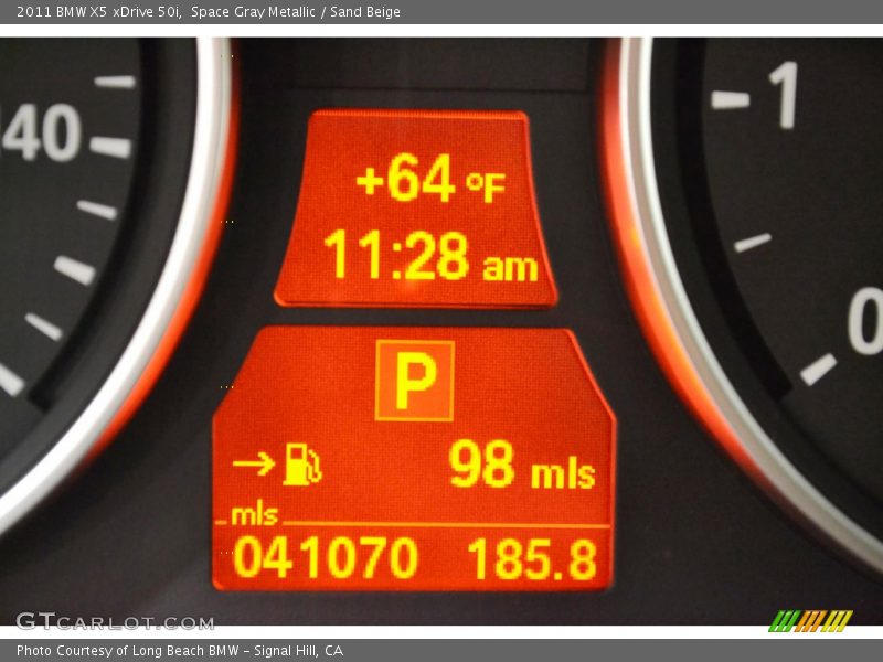 Space Gray Metallic / Sand Beige 2011 BMW X5 xDrive 50i