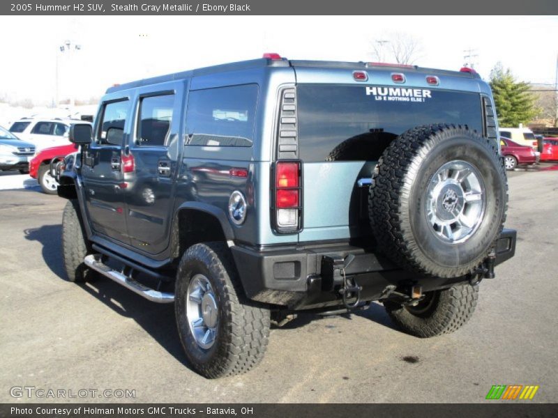 Stealth Gray Metallic / Ebony Black 2005 Hummer H2 SUV