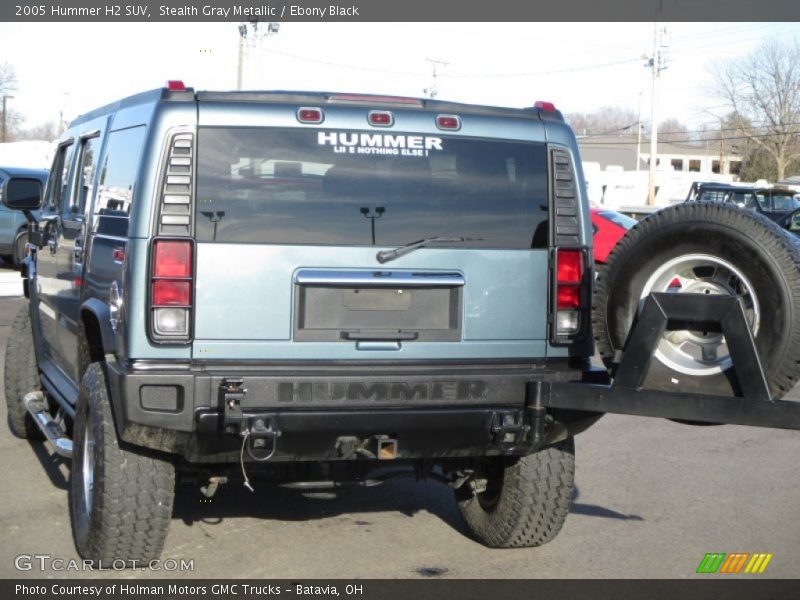 Stealth Gray Metallic / Ebony Black 2005 Hummer H2 SUV