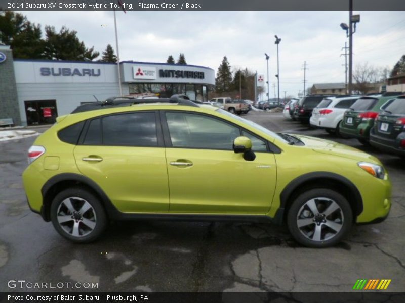 Plasma Green / Black 2014 Subaru XV Crosstrek Hybrid Touring