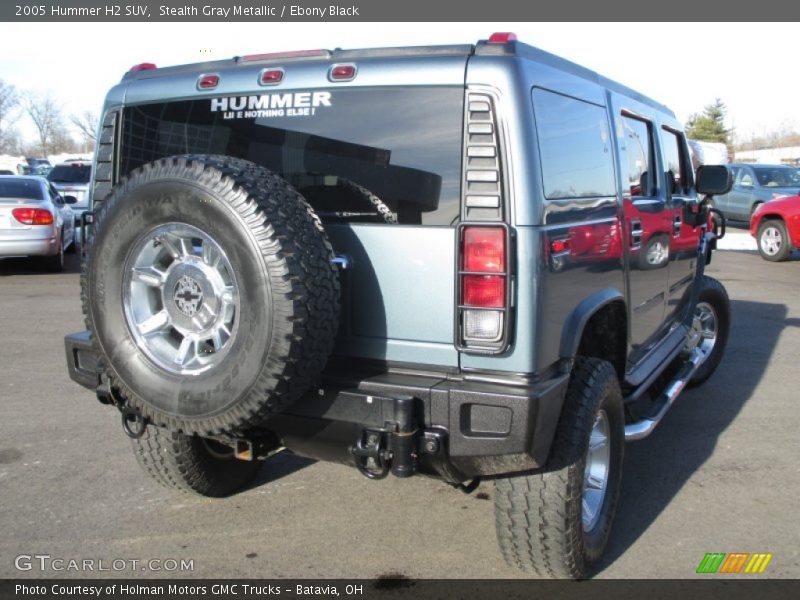 Stealth Gray Metallic / Ebony Black 2005 Hummer H2 SUV