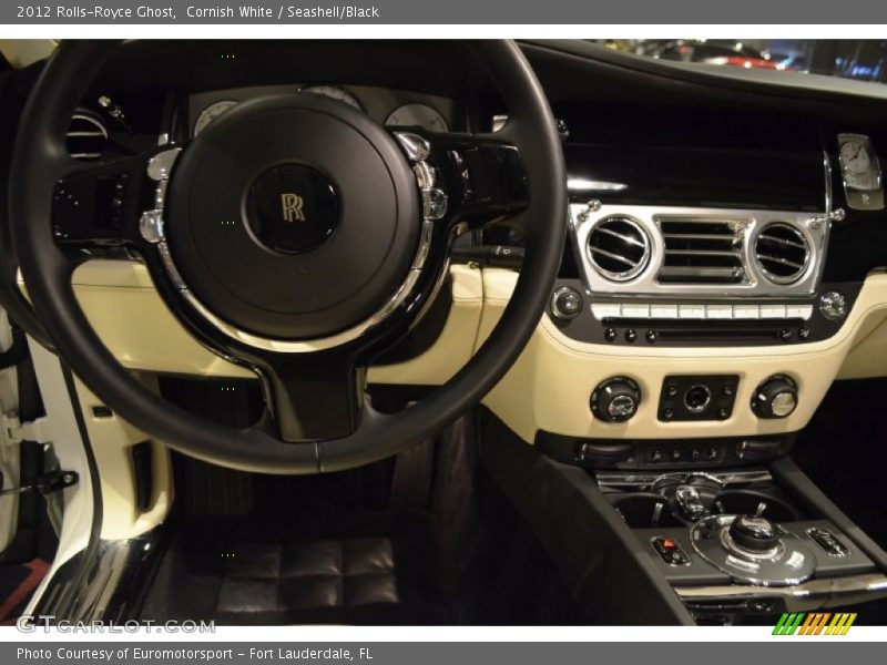 Cornish White / Seashell/Black 2012 Rolls-Royce Ghost