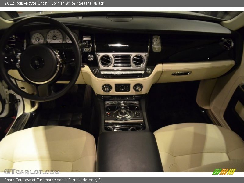 Cornish White / Seashell/Black 2012 Rolls-Royce Ghost