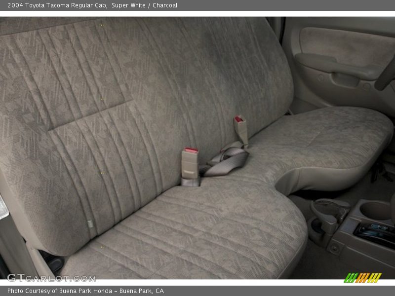 Super White / Charcoal 2004 Toyota Tacoma Regular Cab