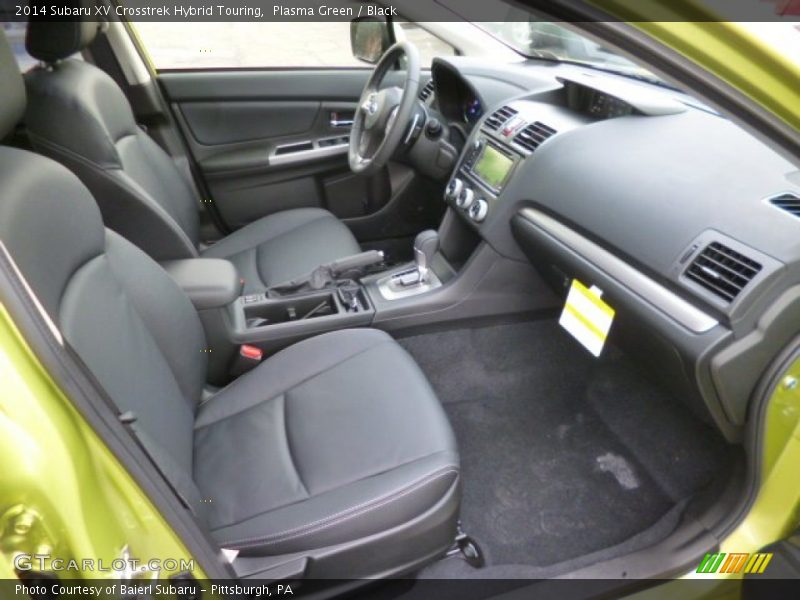 Plasma Green / Black 2014 Subaru XV Crosstrek Hybrid Touring