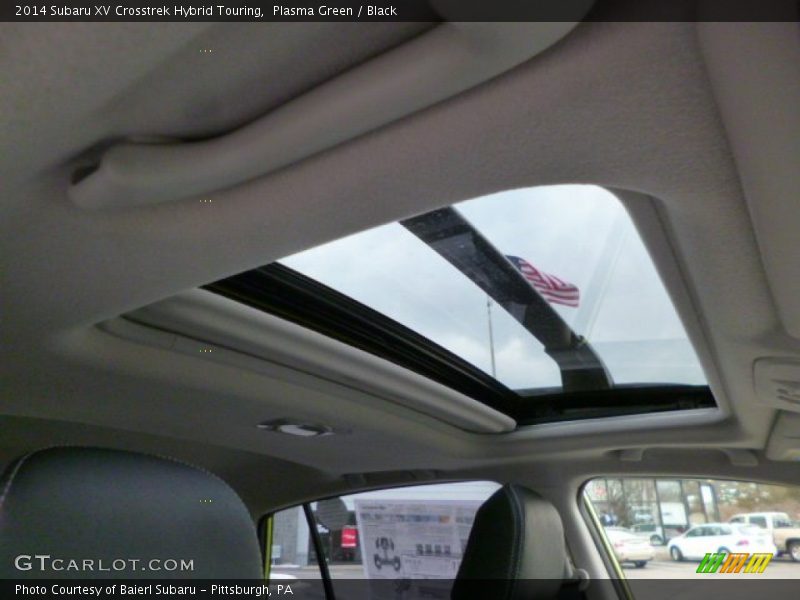 Plasma Green / Black 2014 Subaru XV Crosstrek Hybrid Touring