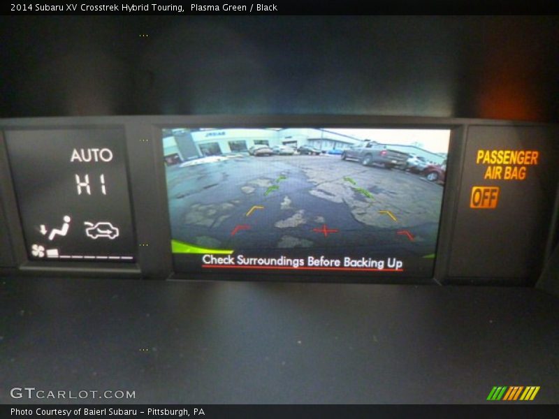 Plasma Green / Black 2014 Subaru XV Crosstrek Hybrid Touring