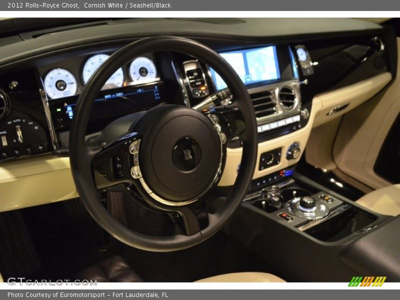 Cornish White / Seashell/Black 2012 Rolls-Royce Ghost