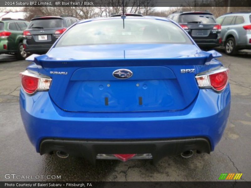 WR Blue Pearl / Black 2014 Subaru BRZ Limited
