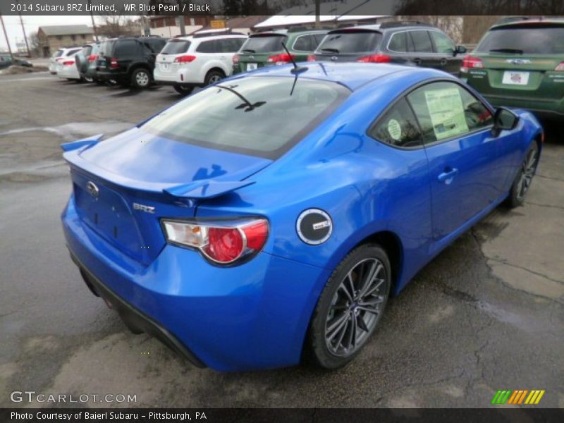 WR Blue Pearl / Black 2014 Subaru BRZ Limited