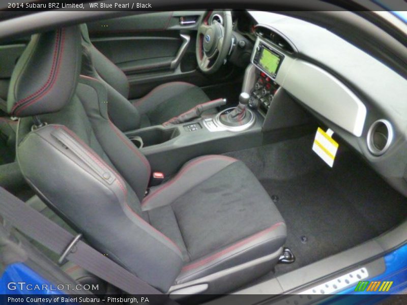 Front Seat of 2014 BRZ Limited