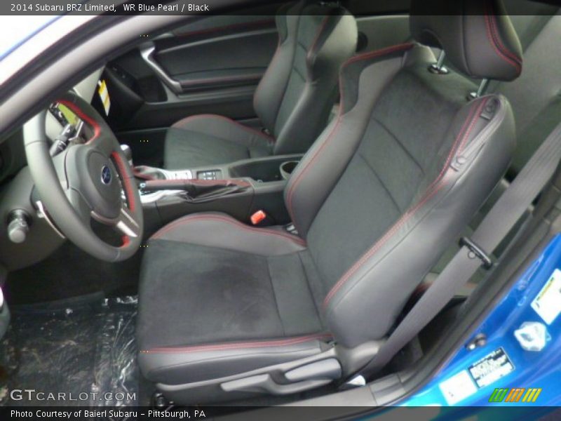 Front Seat of 2014 BRZ Limited