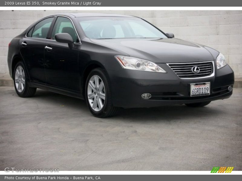 Smokey Granite Mica / Light Gray 2009 Lexus ES 350
