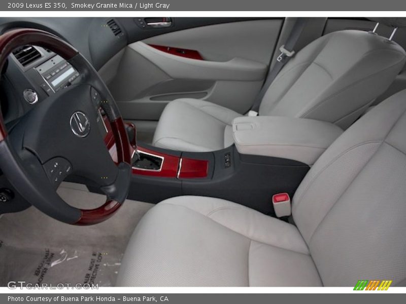 Smokey Granite Mica / Light Gray 2009 Lexus ES 350