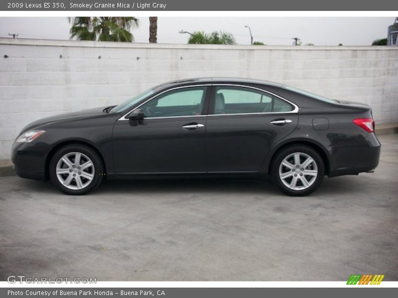 Smokey Granite Mica / Light Gray 2009 Lexus ES 350