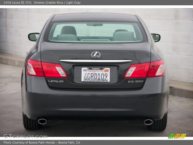 Smokey Granite Mica / Light Gray 2009 Lexus ES 350