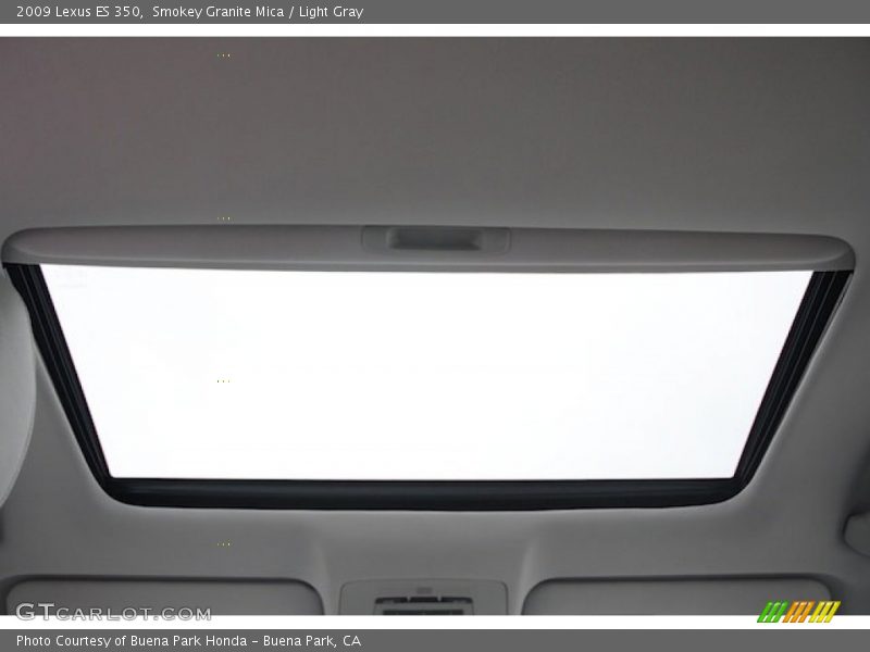 Smokey Granite Mica / Light Gray 2009 Lexus ES 350
