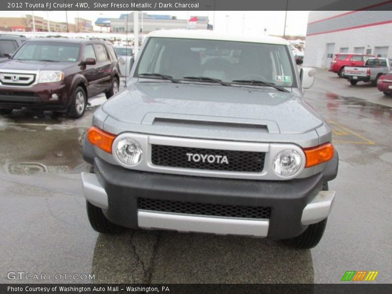 Silver Fresco Metallic / Dark Charcoal 2012 Toyota FJ Cruiser 4WD