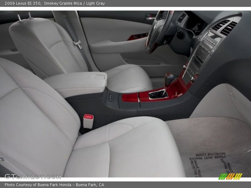 Smokey Granite Mica / Light Gray 2009 Lexus ES 350