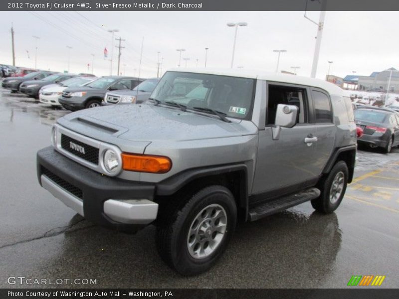 Silver Fresco Metallic / Dark Charcoal 2012 Toyota FJ Cruiser 4WD