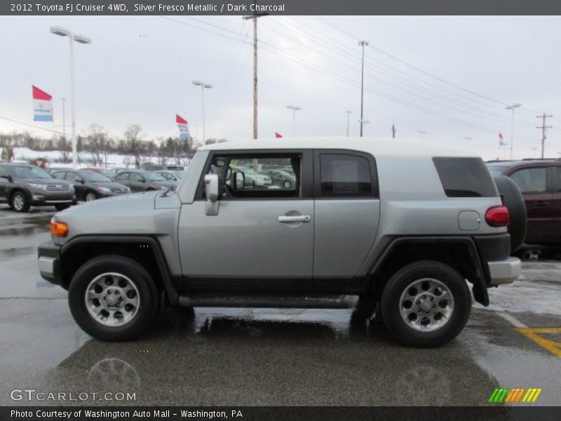 Silver Fresco Metallic / Dark Charcoal 2012 Toyota FJ Cruiser 4WD