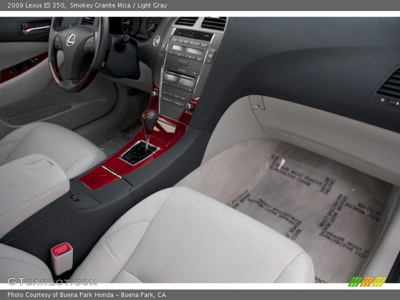 Smokey Granite Mica / Light Gray 2009 Lexus ES 350